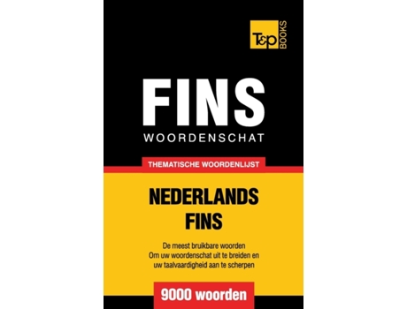 Livro Thematische woordenschat NederlandsFins 9000 woorden de Andrey Taranov (Holandês)