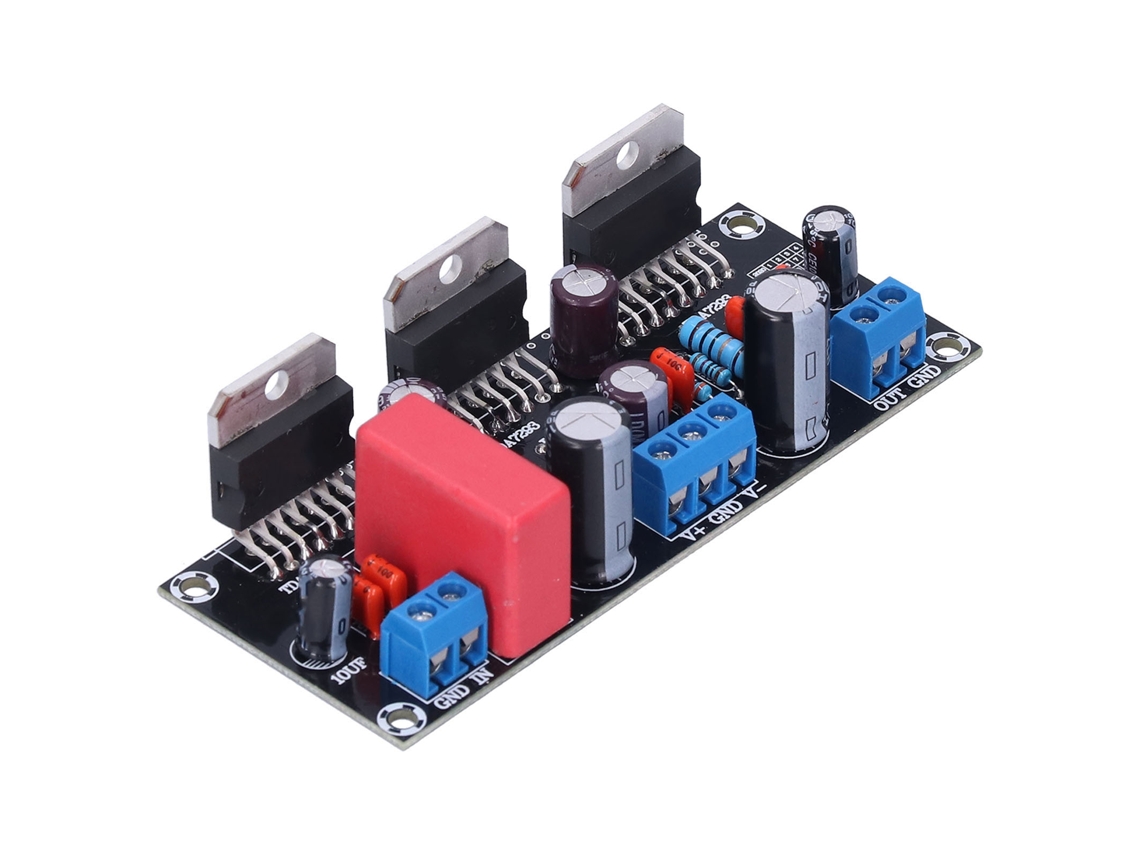 Módulo De Amplificação De Áudio Mono Com Placa De Amplificadores Paralelos 255w Tda7293