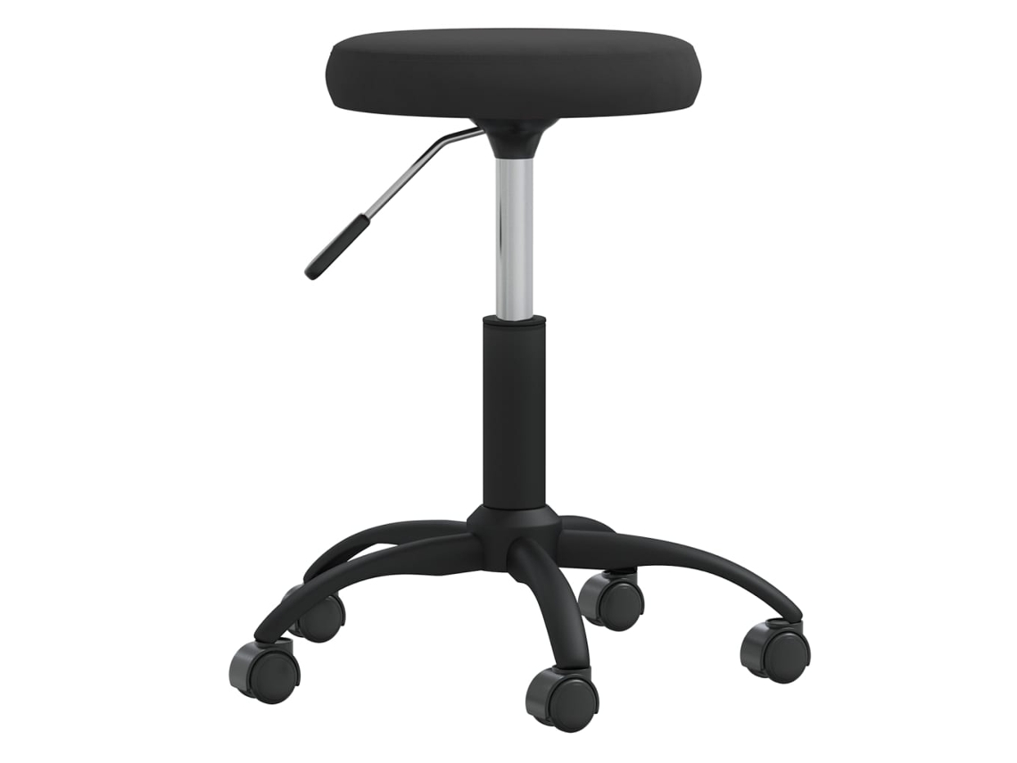 Vidaxl Cadeira De Jantar Veludo Preto