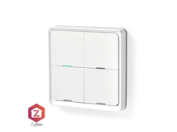 Interruptor Smartlife| Zigbee 3.0| Montagem Na Parede| Android™/ Ios| Plástico| Branco