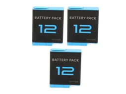 Aetheria 3 Baterias de Reposição 1800mah Litio ião Recarregáveis para Câmera de Ação Acessórios Ahdbt 901