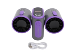 Ventilador De Cintura Com Luz 8000mah Portátil