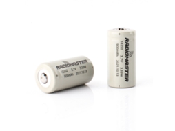 Pack de 2 Baterias de Lítio Recarregáveis ​​radiomaster 3.7v 900mah 18350 para Transmissor de Rádio Zorro. MDUG