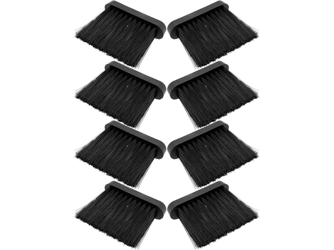 Conjunto De 8 Escovas Plástico Pretas Yardenfun Para Limpeza Lareiras E Fogões A Lenha Design Ergonômico Manuseio Seguro
