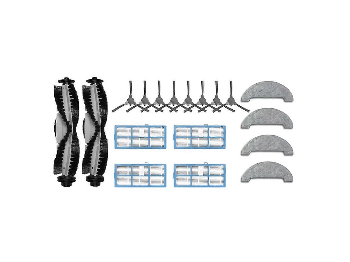 Kit De 18 Peças Com Escova Lateral Principal, Filtro Hepa E Pano De Limpeza Para Aspirador De Pó Lenovo E1 - Peças De Reposição