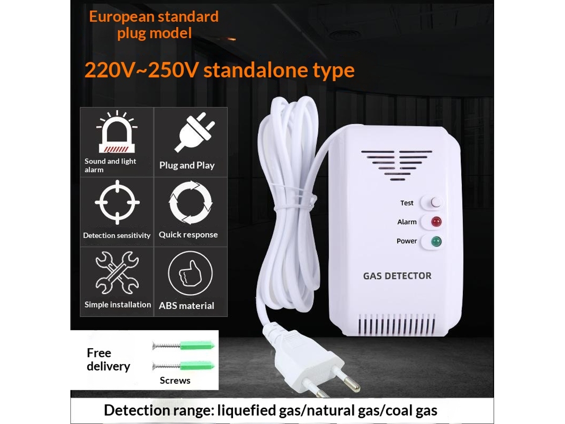 Sensor De Propano/butano 12v, Detector De Gás, Sensor De Glp/gnv Para Motor A8