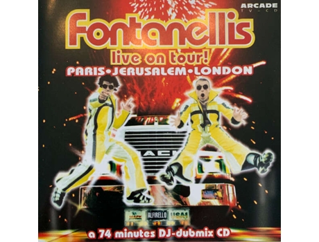 Cd Fontanellis Live On Tour! - Paris - Jerusalem - London Arcade