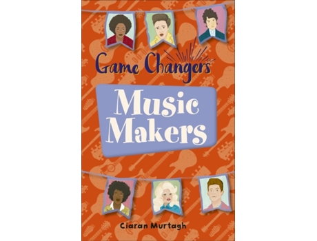 Livro reading planet ks2 - game-changers: music-makers - level 1: stars/lime band de ciaran murtagh (inglês)