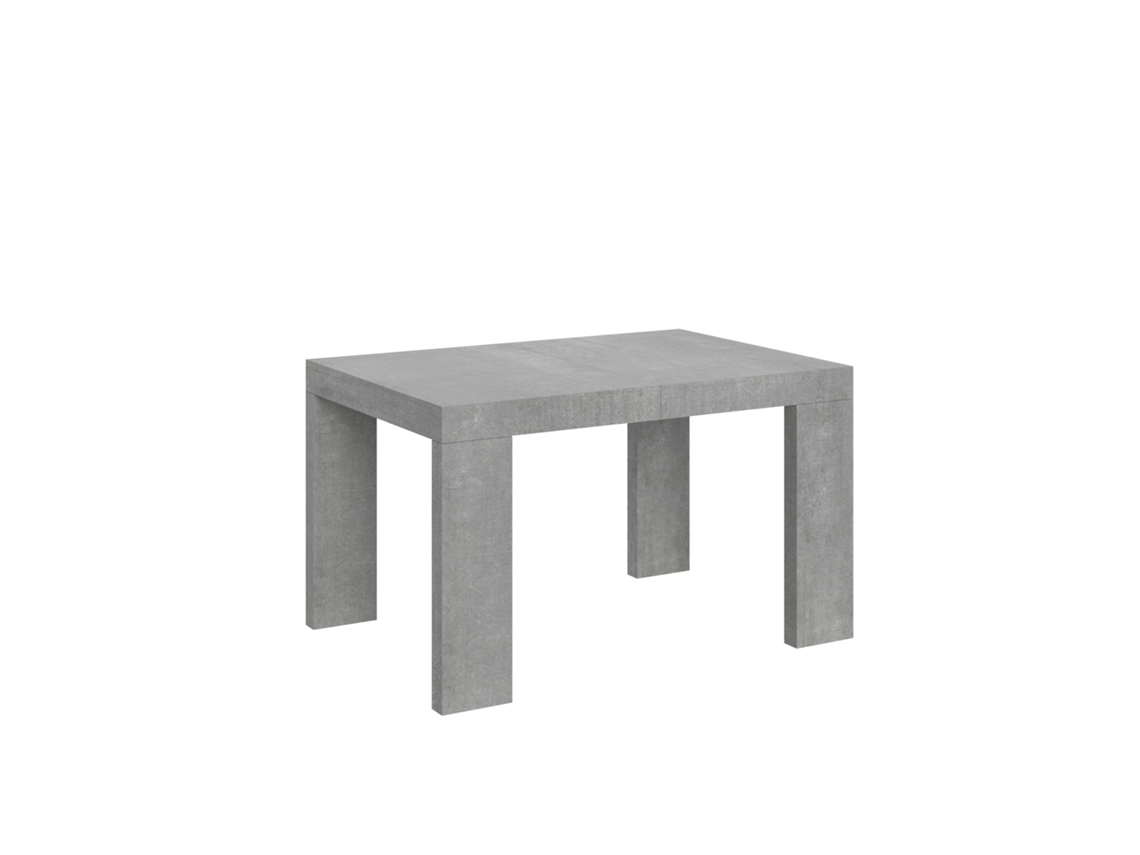 Mesa de Jantar Extensível 90X140/244 Cm Roxell Cimento