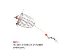 Gaiola de Pesca de Aço Inoxidável com Isca