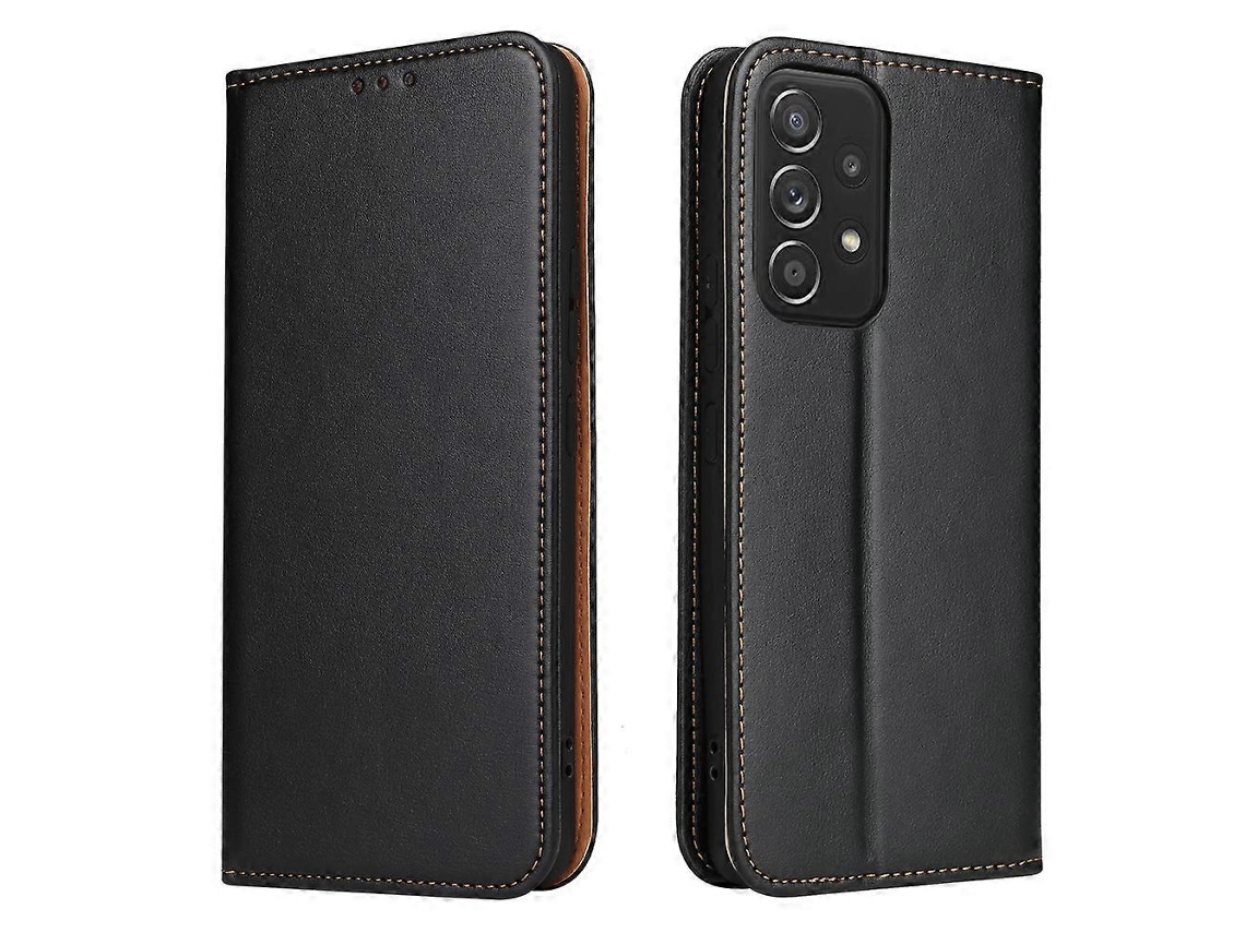 Capa De Couro Sintético Com Textura Fierre Shann Para Samsung Galaxy A53 5g
