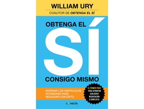 Livro Obtenga El Sí Consigo Mismo de William Ury (Espanhol)