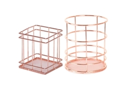 2Pcs Porta-Canetas de Arame ALLINLESS