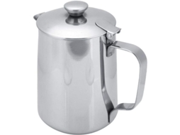 Jarron De Acero Inoxidable Com Tampa Para Leite E Café Latte 600ml Para Escritório E Cozinha