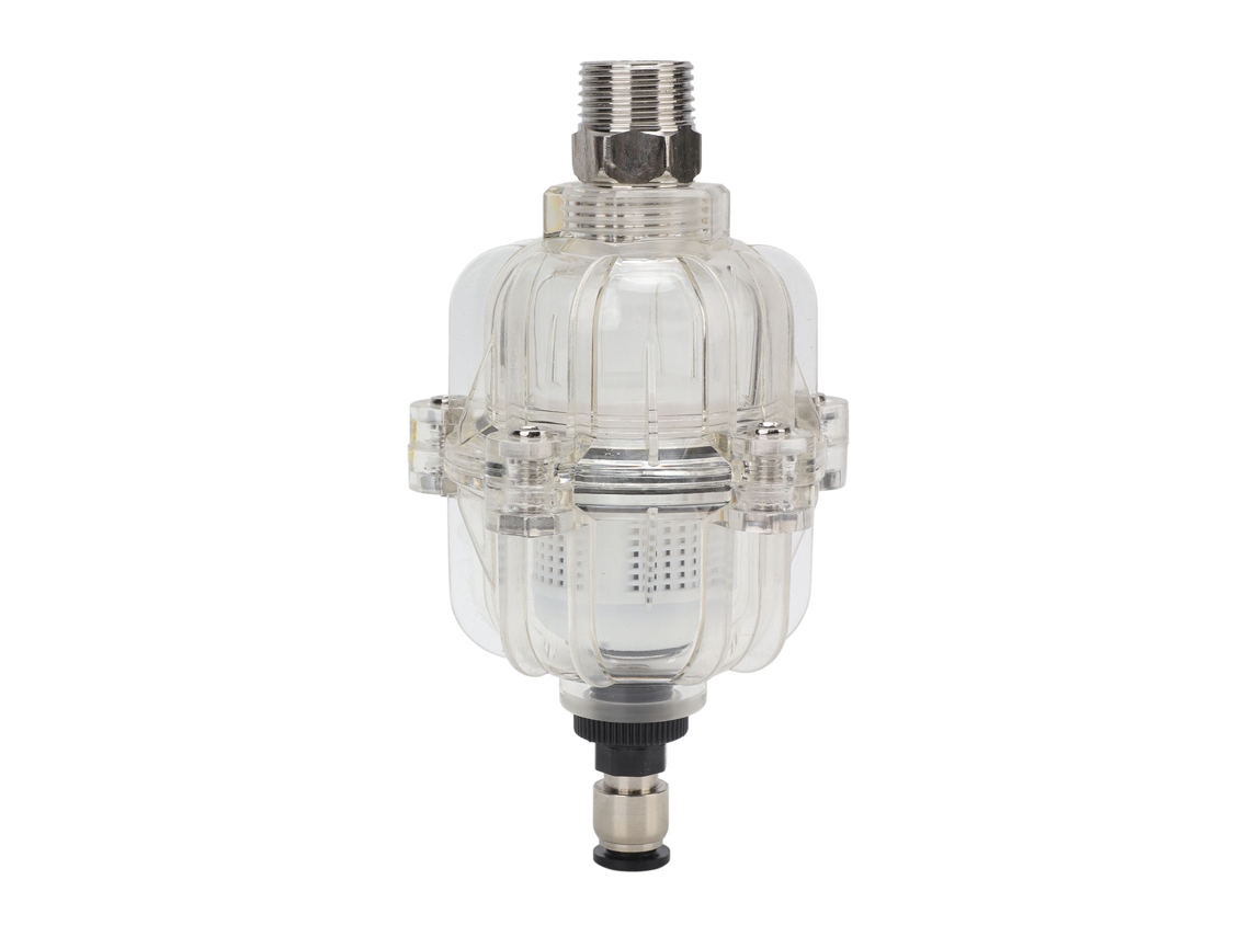 Laxiscreed Filtro De Ar Transparente Ad400 Para Compressed Air Com Separação De Água E Drenagem Automática