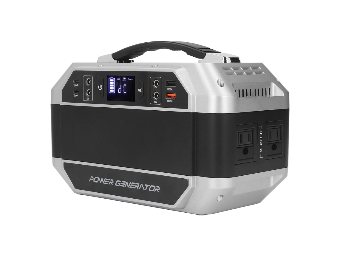 Laxiscreed Estação De Energia Portátil 350w Com Bms, Saída Ac, Dc E Usb Para Uso Geral