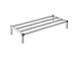 Conjunto de prateleiras e racks de armazenamento de alumínio Tekmaquinas