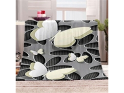 Manta de Flanela 3d Fansu Quente e Macia Microfibra para o Inverno Ideal Cama Ou Sofá Adequada Adultos Criança