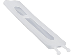 Capa De Silicone Leve, Branca E Resistente A Impactos, Com Acesso Total Aos Botões.