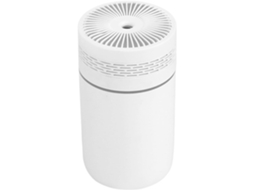 Umidificador Pessoal – Portátil Com Luz De Mesa Duas Velocidades Evaporador 250 Ml Funcionamento Em