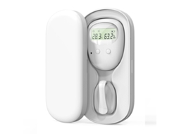 Alarme Sem Fios Para Enurese Noturna Com Som E Vibração, Recarregável Lembrete Para Treino Do Uso Da Casa De Banho Branco Hexinyigjly