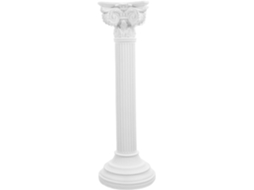 Estatueta Decorativa Coluna Romana Resina Pilar Longo Esculpido Estátua Clássica Decoração Escritório Estar GOKOCO