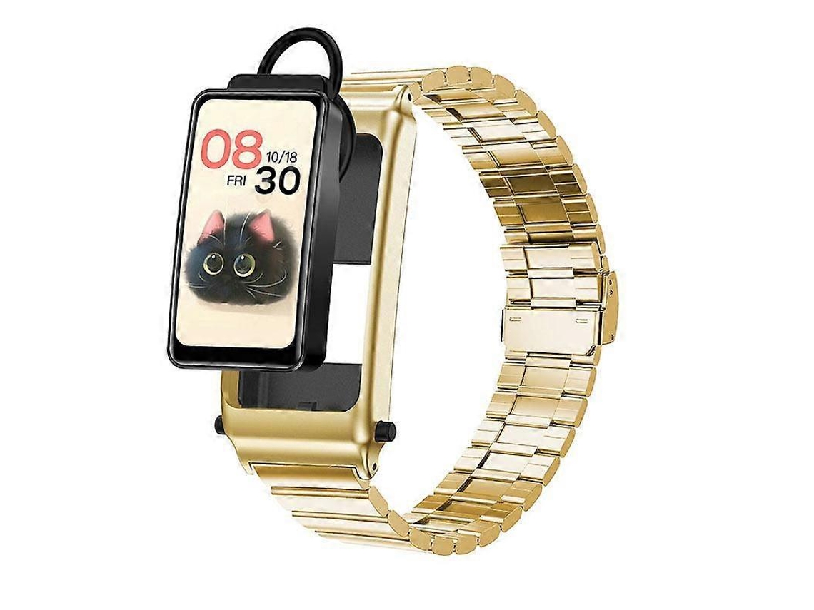 Smartwatch K80 de 1,57 polegadas com pulseira de aço à prova d'água IP67, fones de ouvido removíveis e suporte para chamadas Bluetooth VONKELIOS