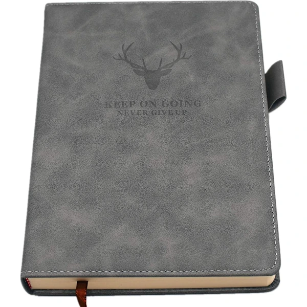 Bloco de Notas Clássico com Linhas, Caderno de Capa Dura, 21 X 14,5 Cm, 360 Páginas BRILVIBERA