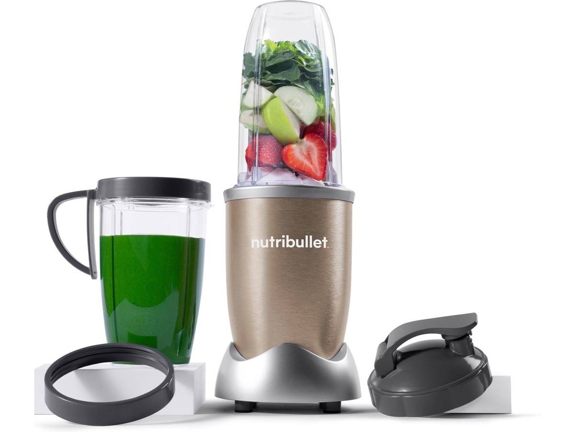  Liquidificador NUTRIBULLET Personal Blender Pro NB907CP (900 W - 0.946 L - Dourado)
