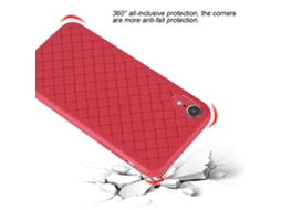 Capa Protetora Série Elegante Capa para Iphone Xr (vermelha) EOOCOO (fina e Antichoque)