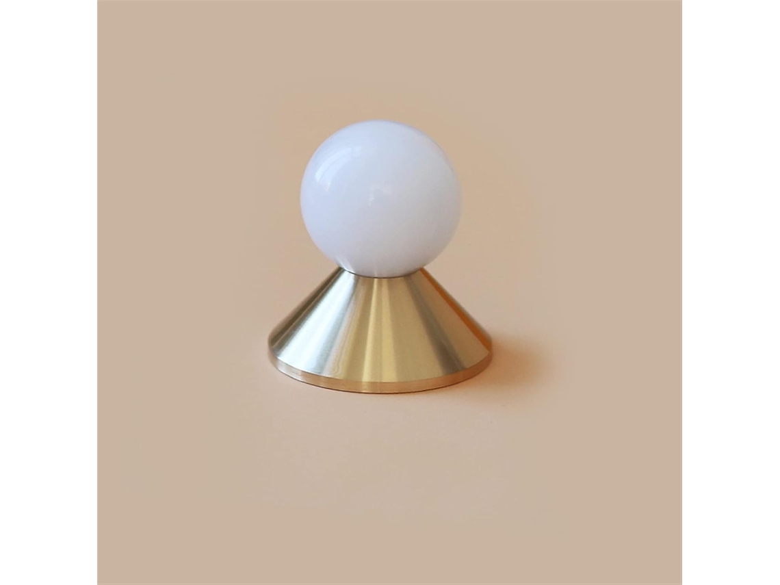 Puxador De Gaveta Armário Em Latão Com Detalhes Pedra Rosa, Acessório De Luxo Para Móveis E Decoração, 1 Peça Cor C