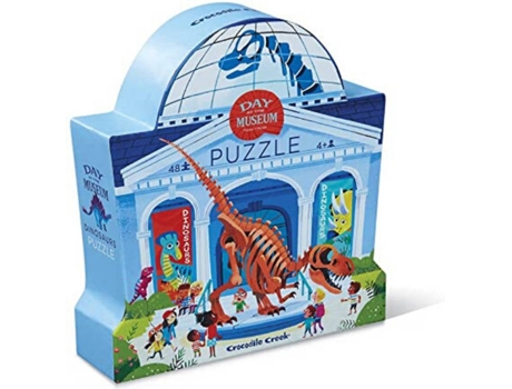 Puzzle  Dia No Museu Dinos (48 Peças)