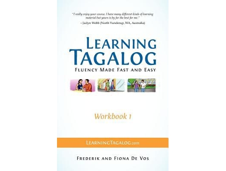 Livro Learning Tagalog Fluency Made Fast And Easy Workbook 1 part Of A 7book Set de Frederik De Vos e Fiona De Vos (Inglês)