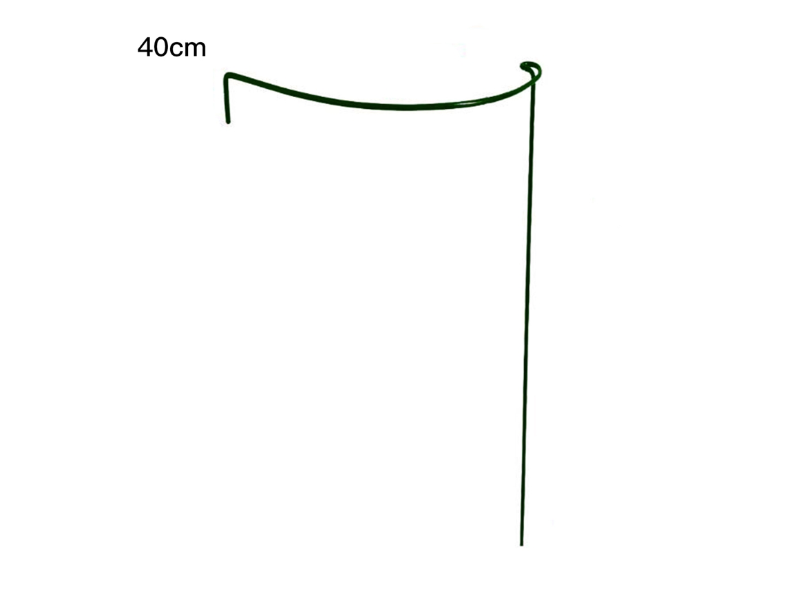 Suporte De Jardim Anticorrosivo Multifuncional 40cm Verde