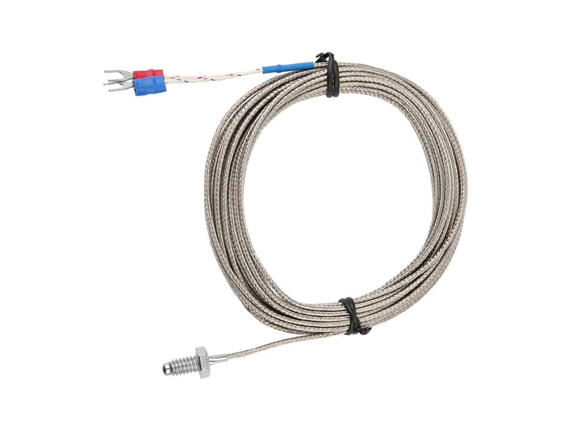 Sonda Termométrica Tipo K com Cabo Fio M6 Bsw 5m