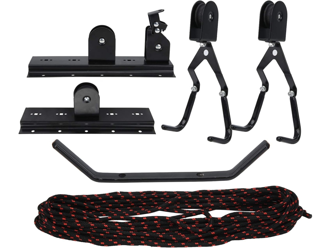 Suporte de Teto SFUSHOS para Bicicletas com Gancho e Guincho Multifuncional