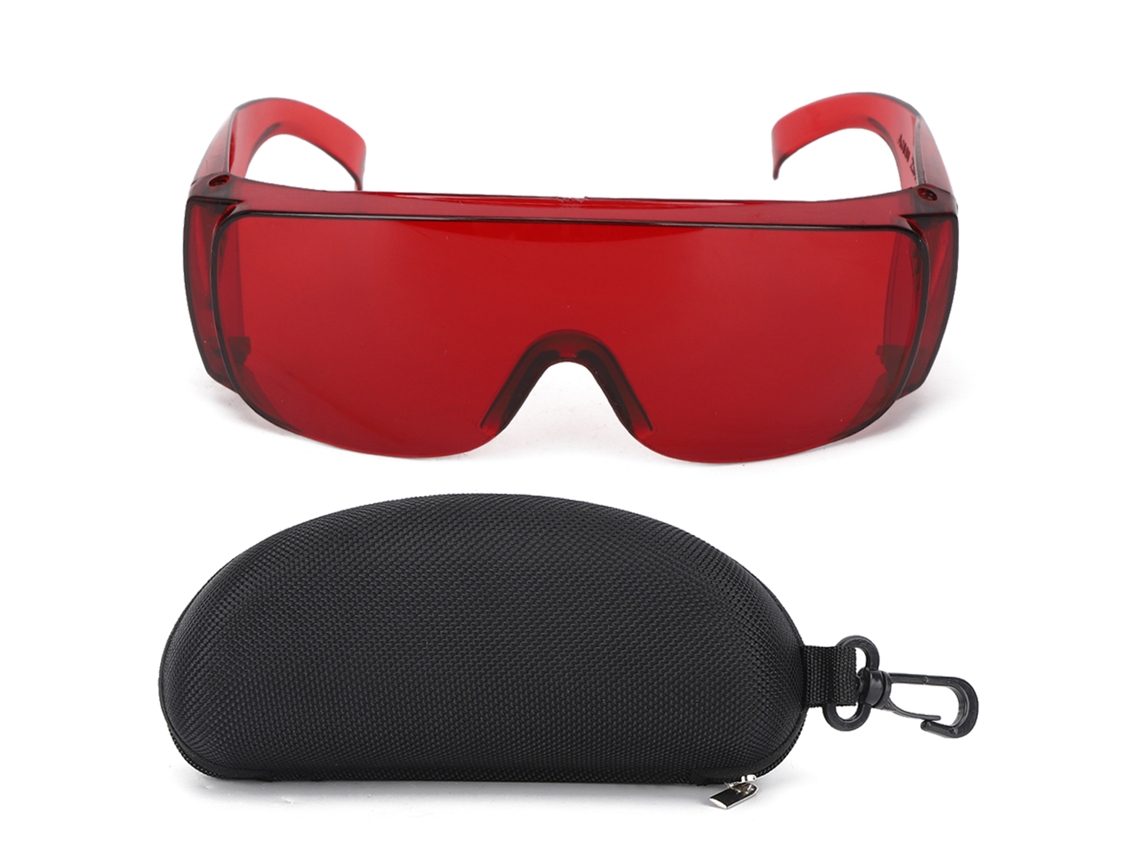 Óculos de Proteção Laser Bachin com Filtro de Luz 405 1064nm para Gravura e Operação Verde/vermelho