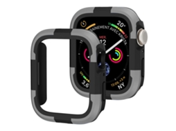 Apple Watch Series SE 2, 6, SE e 5 e 4, caixa de relógio com armação de armadura de 40 mm (cinza)