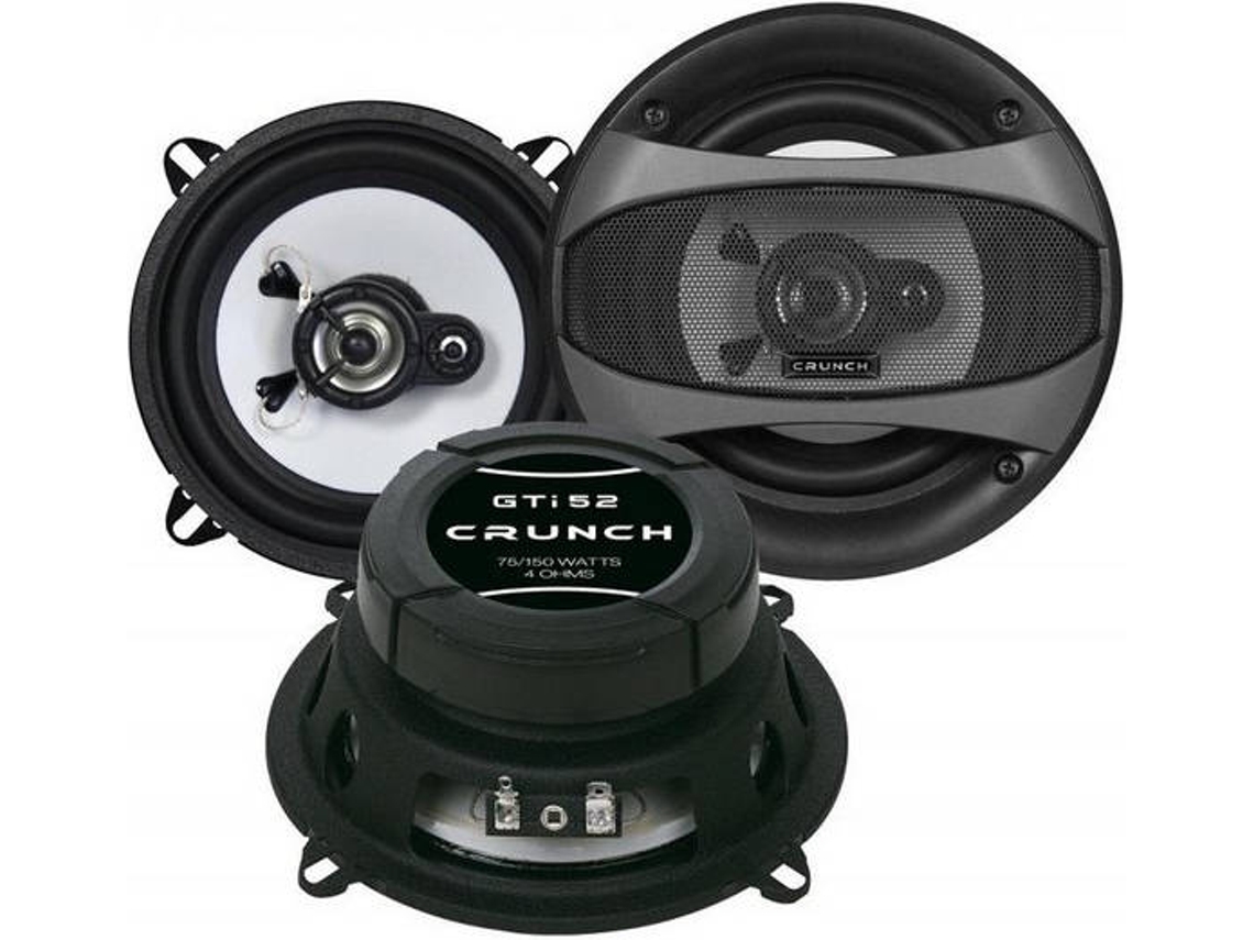 Colunas Auto CRUNCH GTI52 (150 W Redondo)