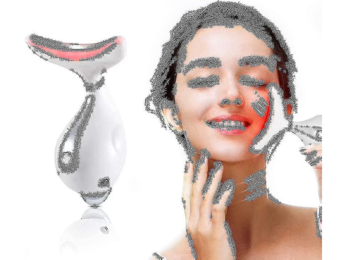 Masajeador Facial Anti Envejecimiento de Olhos Cuello, 3 Modos, 45 Calor Vibración Alta Frecuencia Arrugas Dispositivo GOKOCO