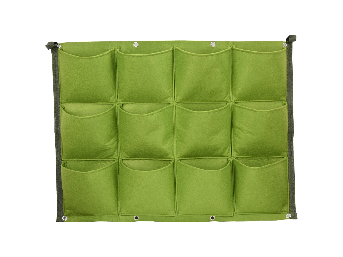Bolsas De Plantio Verticais Parede 12 Bolsos