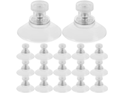 Abaodam Conjunto De 30-cabides Plástico Com Ventosa E Fuso Decoração Sazonal Organização Doméstica, Fácil