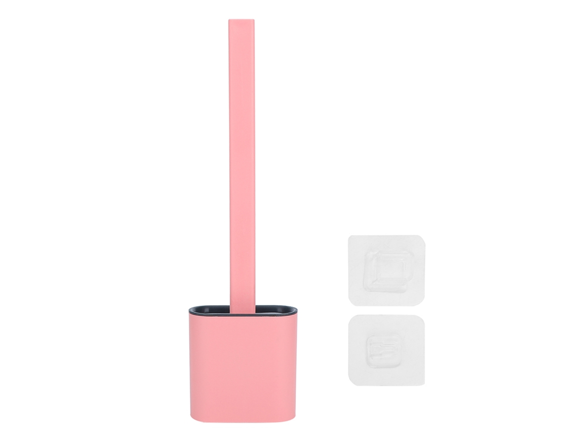 Escova com suporte para vassoura, aço inox
