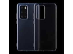 Capa Protetora Macia De Tpu Ultrafina Transparente De 0,75 Mm Para Huawei P40