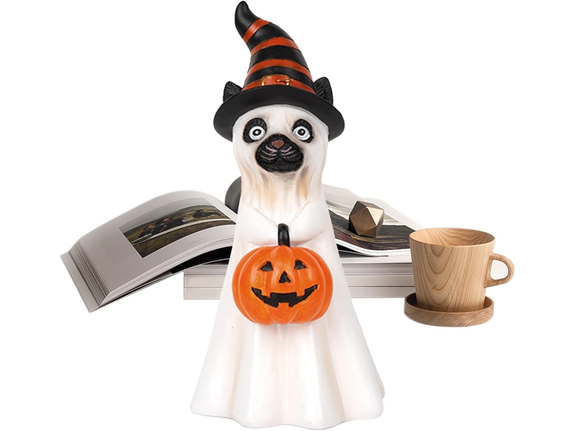Decoração De Halloween Estatuetas De Animais Decoração Escultura Decorativa Assustadora Para S Gokoco