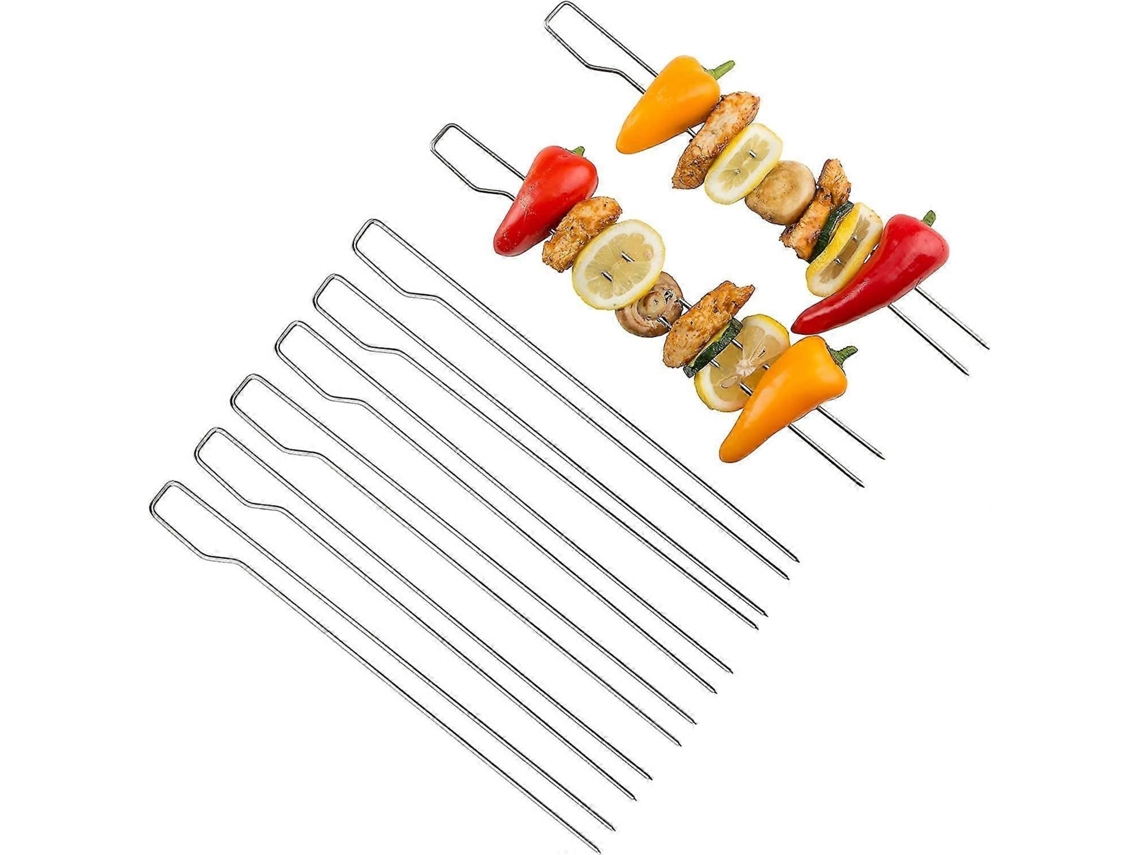 Conjunto De 8 Espetos Para Churrasco