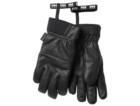 Luvas para Homem HELLY HANSEN  Piste Preto para Outdoor (Tamanho:S)