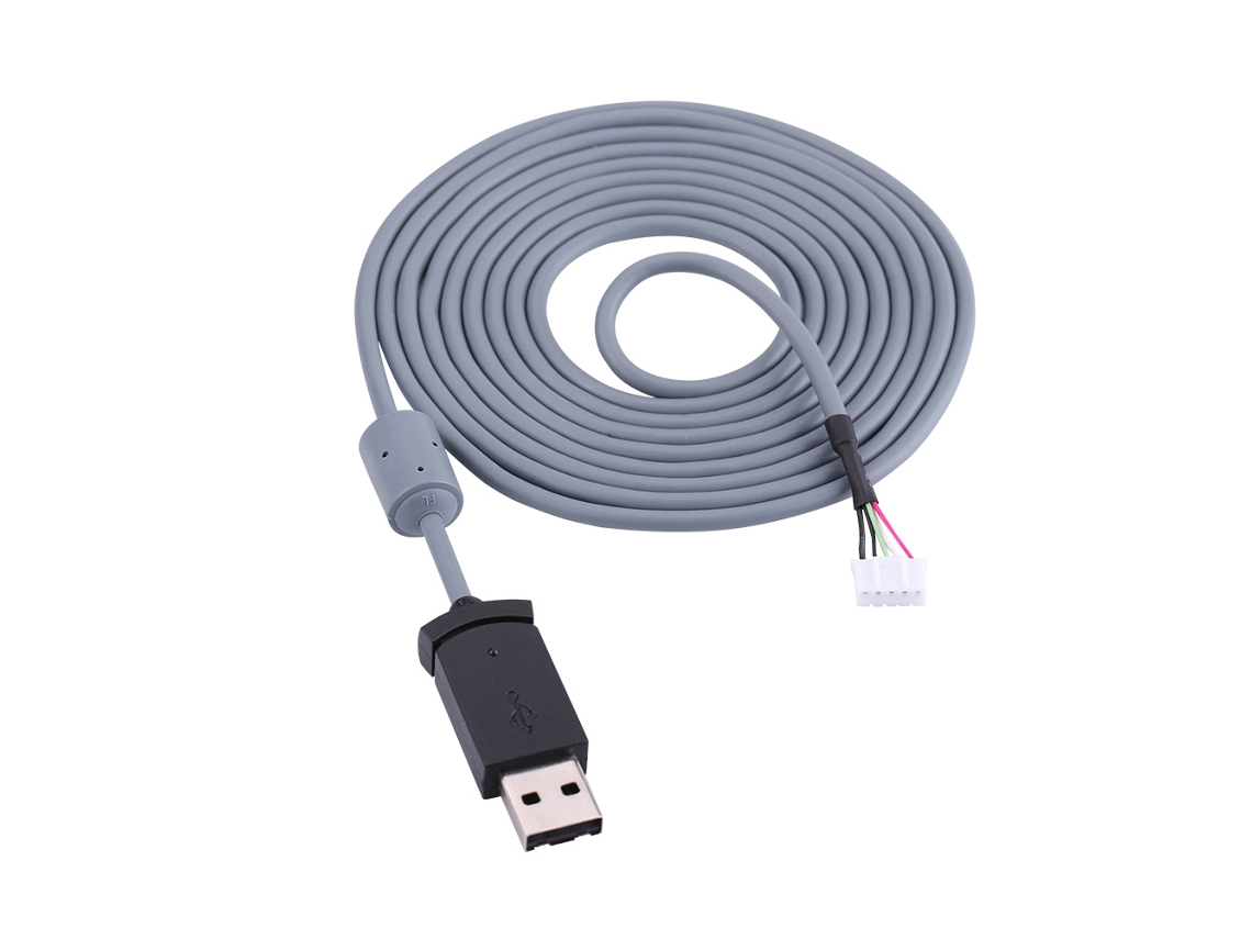 Cabo USB de 2 m para mouse, substituto do Microsoft Intellimouse Optical Io 1.1.