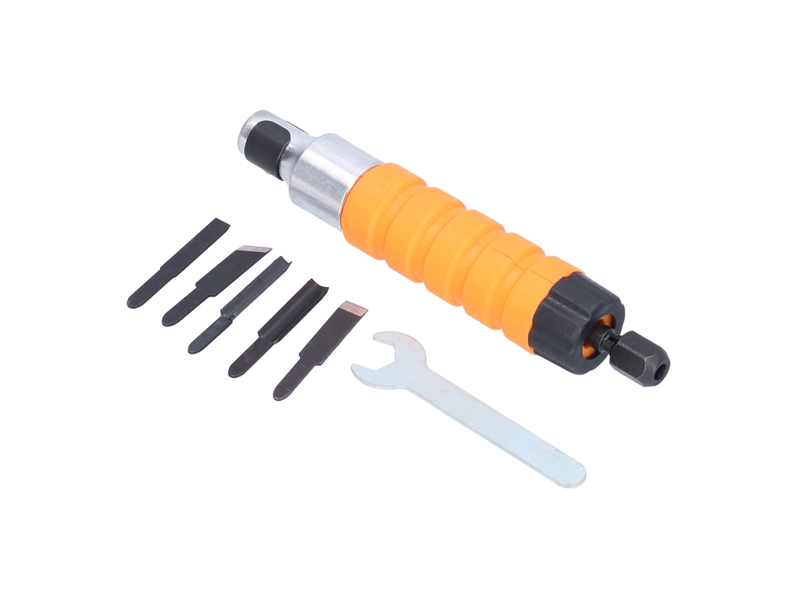 Bit de fresadora CNC 3D com ponta de agulha em V, haste 6mm para carpintaria, end mill de gravação YURU
