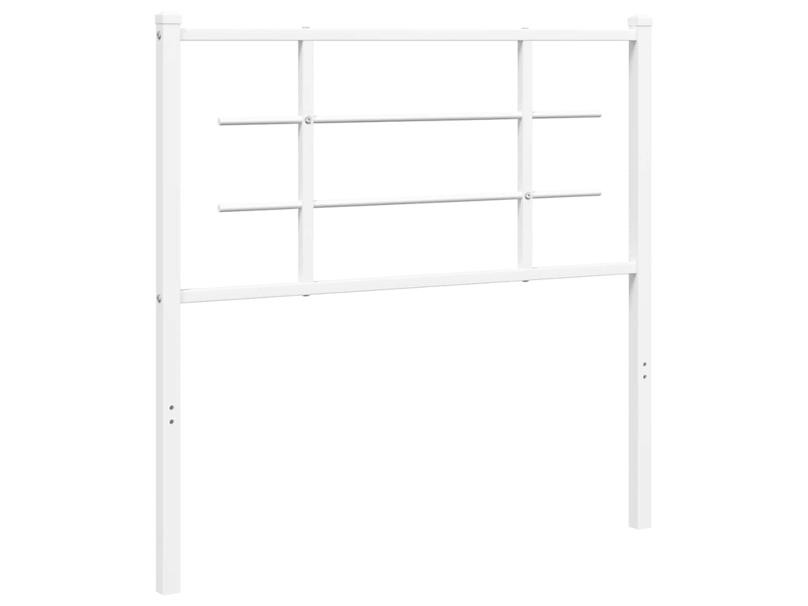 Headboard, Headboards Vidaxl Branco Aço (100 Cm)